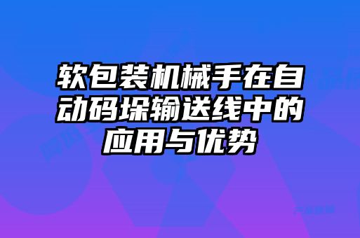 軟包裝機(jī)械手在自動(dòng)碼垛輸送線中的應(yīng)用與優(yōu)勢(shì)