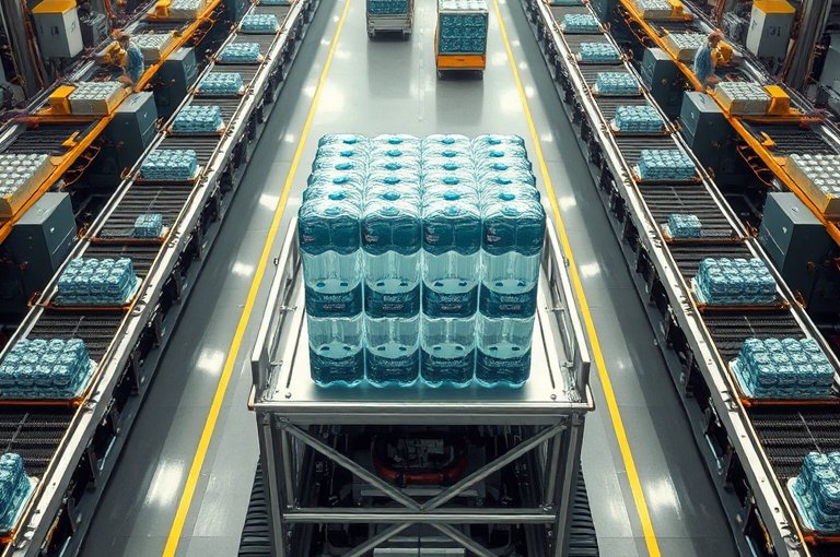 蘇州礦泉水自動貼標(biāo)機(jī)，助力企業(yè)高效包裝